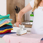 👕 50% RABATT! 💨 Mini-Dampfbügeleisen Tragbar – Schnell Glatt, Kompakt & Einfach Zu Bedienen Für Unterwegs ✨