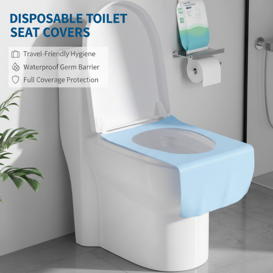 🚽 KAUFE 5, ERHALTE 5 GRATIS! ✨ Wasserfeste Sitzauflagen – Hygienisch, Einzeln Verpackt & Rutschfest Ideal Für Unterwegs & Reisen 🧳