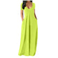 👗 50% RABATT! 🌸 Langes Freizeitkleid für Damen mit Rundhalsausschnitt, kurzen Ärmeln & weichem Stoff – Bequem, luftig & perfekt für entspannte Tage zu Hause oder unterwegs ✨
