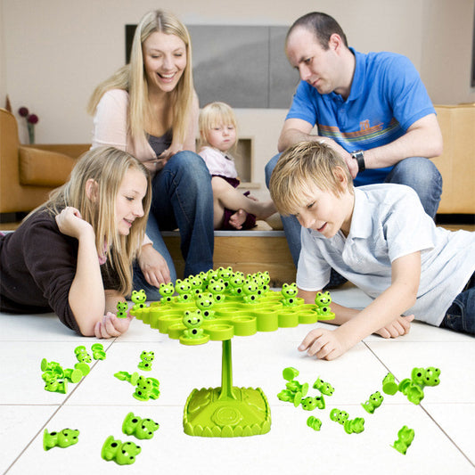 🐸 50% RABATT! ⚖️ Balance-Laubfrosch-Stapelspielzeug – Fördert Koordination & Feinmotorik, Farbenfroh & Perfekt Für Kinder 🧸