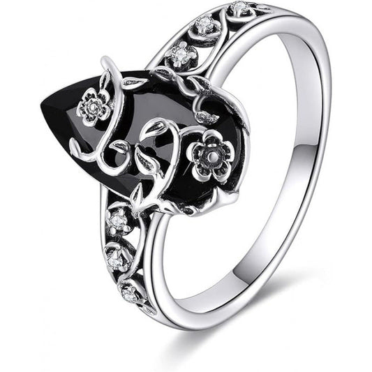 💍 60% RABATT! 🌸 Böhmischer Vintage-Blumenranken-Ring – Aufwendiges Filigranes Durchbruchmuster, Exquisite Handwerkskunst & Zeitloses Design ✨