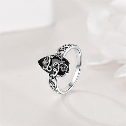 💍 60% RABATT! 🌸 Böhmischer Vintage-Blumenranken-Ring – Aufwendiges Filigranes Durchbruchmuster, Exquisite Handwerkskunst & Zeitloses Design ✨