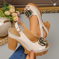 👡 60% RABATT! ✨ Elegante Peep-Toe-Sandalen mit Schnallenabsatz – Stilvoll, Bequem & Perfekt Für Jeden Anlass 🌸