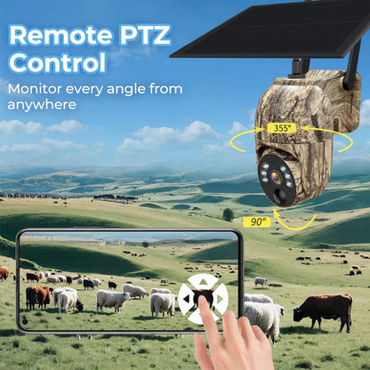 📹 60% RABATT! ☀️ 4G LTE Drahtlose Solar-Überwachungskamera CB114S – 2K-HD, 360°-Panorama, Kein WLAN Nötig & Bewegungserkennung Für Maximale Sicherheit 🔭