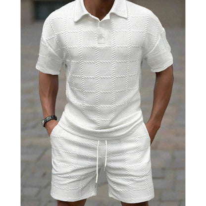 👕 50% RABATT! 🩳 Herren Einfarbiges Set: Kurzarm-T-Shirt & Shorts – Bequem, atmungsaktiv & perfekt für Sport, Freizeit oder den Alltag – praktisch und stylisch ✨