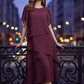 👗 60% RABATT! ✨ Elegantes Kleid mit Lagenlook & Flatterärmeln – Bezauberndes Design, Fließender Stoff & Perfekt Für Besondere Anlässe 🌸