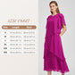 👗 60% RABATT! ✨ Elegantes Kleid mit Lagenlook & Flatterärmeln – Bezauberndes Design, Fließender Stoff & Perfekt Für Besondere Anlässe 🌸