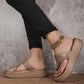 👡 60% RABATT! ✨ Damen Plateau-Sandalen mit Zehenriemen – Bequem, Stilvoll & Perfekt Für Den Sommer ☀️