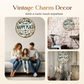 📦 KAUFE 3, ERHALTE 1 GRATIS! 🏡 Vintage-Metallschild "Happy Place" – Wetterfest, dekorativ & perfekt für Zuhause oder Garten ✨
