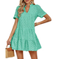 👗 60% RABATT! 🌞 Baumwoll-Sommerkleid mit Edler Lochstickerei – Luftig, Elegant & Perfekt Für Warme Tage 🌸
