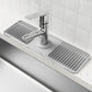 🚰 KAUFE 2, ERHALTE 1 GRATIS! 🧼 Schnelltrocknende Wasserhahnmatte für Die Küchenspüle – Silikon, Rutschfest & Ideal Zum Auffangen Von Wasser & Schmutz 🍽️