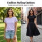 👕 57% RABATT! 🧳 5er-Pack Unifarbene Basic T-Shirts aus Baumwolle – Vielseitige Klassiker, Bequem & Perfekt Für Den Täglichen Gebrauch 👚