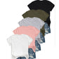 👕 57% RABATT! 🧳 5er-Pack Unifarbene Basic T-Shirts aus Baumwolle – Vielseitige Klassiker, Bequem & Perfekt Für Den Täglichen Gebrauch 👚