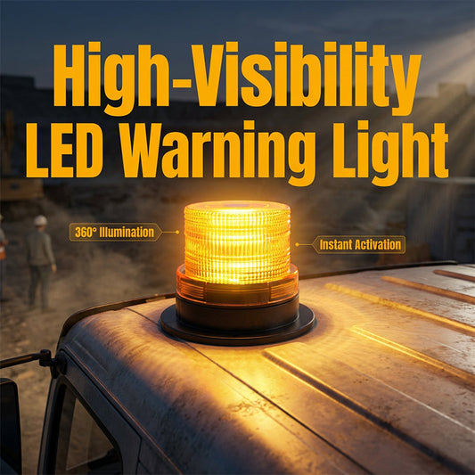 💡 50% RABATT! 🚨 Magnetisches LED-Notfall-Stroboskop-Blinklicht – Starkes Blinklicht, Magnetfuß & Ideal Für Pannen & Sicherheit 🔧