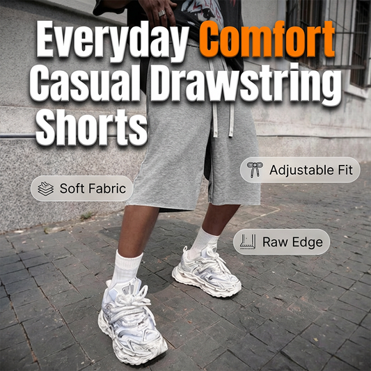 🩳 50% RABATT! 🔥 Herren Casual Shorts mit Kordelzug – Knielang, Bequem & Perfekt Für Jeden Tag ☀️