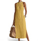 👗 50% RABATT! ✨ Damen Neckholder-Midikleid mit Spitzeneinsatz – Feminin, leicht & elegant – Perfekt für Sommer, Gartenpartys oder einen romantischen Look – zart und vielseitig 💖🌸