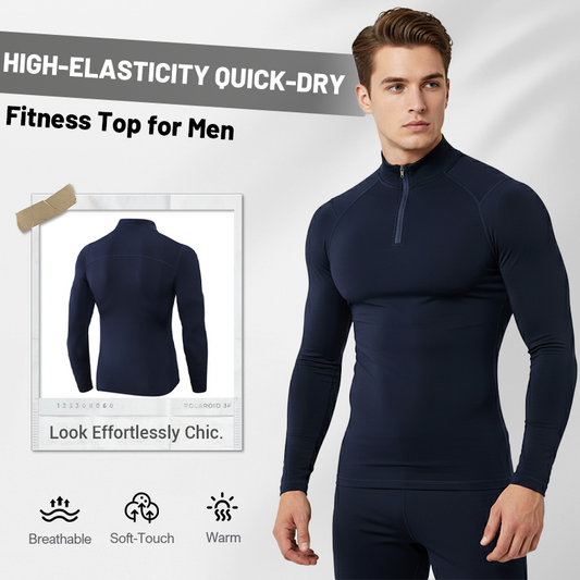 👕 50% RABATT! 💪 Hochelastisches Schnelltrocknendes Fitness-Shirt für Herren – Leicht, Atmungsaktiv & Ideal Für Sport & Training 🔥