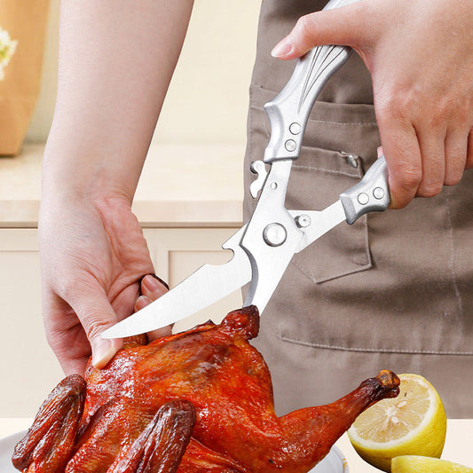 🔪 50% RABATT! ✂️ Multifunktionale Hochleistungs-Küchenschere für Lebensmittel – Rostfrei, Vielseitig & Perfekt Für Geflügel, Kräuter & Gemüse 🍗