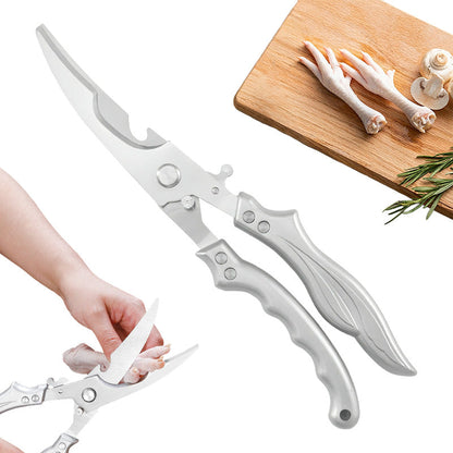 🔪 50% RABATT! ✂️ Multifunktionale Hochleistungs-Küchenschere für Lebensmittel – Rostfrei, Vielseitig & Perfekt Für Geflügel, Kräuter & Gemüse 🍗
