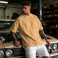 👕 50% RABATT! ⏰ Herren Urban Style Loose Fit Kurzarm-Shirt – Bequem & atmungsaktiv – Lässiger Schnitt, perfekt für heiße Tage oder einen trendigen Freizeit-Look 🏙️