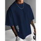 👕 50% RABATT! ⏰ Herren Urban Style Loose Fit Kurzarm-Shirt – Bequem & atmungsaktiv – Lässiger Schnitt, perfekt für heiße Tage oder einen trendigen Freizeit-Look 🏙️