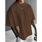 👕 50% RABATT! ⏰ Herren Urban Style Loose Fit Kurzarm-Shirt – Bequem & atmungsaktiv – Lässiger Schnitt, perfekt für heiße Tage oder einen trendigen Freizeit-Look 🏙️