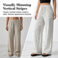 👖 50% RABATT! 🔥 Gestreifte Hose mit Gummibund – Auch in großen Größen erhältlich – Leicht, bequem & perfekt für Sommer, Freizeit oder Homeoffice – lässiger Streifen-Look 🍃