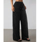 👖 50% RABATT! 🔥 Gestreifte Hose mit Gummibund – Auch in großen Größen erhältlich – Leicht, bequem & perfekt für Sommer, Freizeit oder Homeoffice – lässiger Streifen-Look 🍃