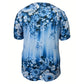 👚 50% RABATT! 🌸 Elegantes Damen-Kurzarmoberteil mit Blumendruck – Leichter Stoff, Romantisches Design & Perfekt Für Warme Tage ☀️