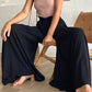 👖 50% RABATT! 🌸 Einfarbige Hochbundhose für Damen – Elastischer Bund & leicht fallender Stoff – Perfekt für Büro, Freizeit oder heiße Tage – bequem und vielseitig kombinierbar ✨