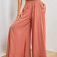 👖 50% RABATT! 🌸 Einfarbige Hochbundhose für Damen – Elastischer Bund & leicht fallender Stoff – Perfekt für Büro, Freizeit oder heiße Tage – bequem und vielseitig kombinierbar ✨