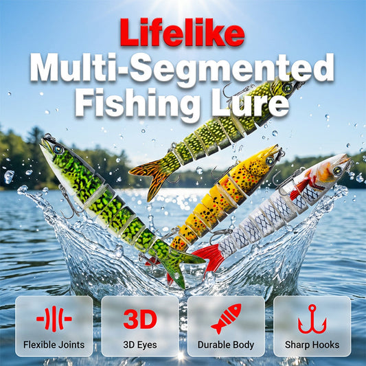 🎣 50% RABATT! ✨ Bionischer Angelköder – Realistisch & vielseitig ✨