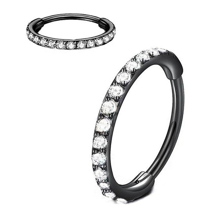 💎 50% RABATT! ✨ Diamant Nasenring Schmuck – Hochwertige Zirkonia, Hypoallergenes Material & Perfekt Für Einen Eleganten, Täglichen Look 👃