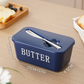 🧈 50% RABATT! 🍞 Große Butterdose aus Kunststoff mit Deckel & Integriertem Messer – Platzsparend, Frischhaltend & Ideal Für Die Küche 🏠