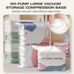 🛏️ 50% RABATT! 💨 Vakuum-Kompressionsbeutel – Ohne Pumpe & bis zu 80% Platzersparnis ✨