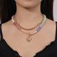 🌈 50% RABATT! 📿 Boho-Regenbogenkette mit Perlen & Kette – Buntes Design, Leichtgewicht & Perfekt Für Einen Fröhlichen, Kreativen Look ✨