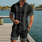 👕 50% RABATT! ☀️ Herren-Set aus Kurzarmhemd & Shorts mit Blumenmuster – Leichter Stoff & lässiger Schnitt – Ideal für warme Tage, Urlaub oder entspannte Stunden – tropischer Look mit Komfort 🌺✨