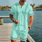 👕 50% RABATT! ☀️ Herren-Set aus Kurzarmhemd & Shorts mit Blumenmuster – Leichter Stoff & lässiger Schnitt – Ideal für warme Tage, Urlaub oder entspannte Stunden – tropischer Look mit Komfort 🌺✨