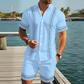 👕 50% RABATT! ☀️ Herren-Set aus Kurzarmhemd & Shorts mit Blumenmuster – Leichter Stoff & lässiger Schnitt – Ideal für warme Tage, Urlaub oder entspannte Stunden – tropischer Look mit Komfort 🌺✨