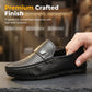 👞 50% RABATT! 🔥 Klassische Leder-Fahrschuhe für Herren – Rutschfeste Sohle, Bequeme Passform & Ideal Für Autofahren, Arbeit & Freizeit 🚗