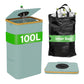 🗑️ 50% RABATT! ♻️ Faltbarer Recyclingbehälter mit Deckel für Küche & Zuhause – Platzsparend, Leicht Zu Reinigen & Perfekt Für Mülltrennung 🏠