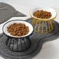 🐱 60% RABATT! 🥣 Erhöhter Keramik-Katzennapf mit Eisenständer – Schont Die Haltung, Rutschfest & Ideal Für Trocken- & Nassfutter 🐈