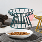 🐱 60% RABATT! 🥣 Erhöhter Keramik-Katzennapf mit Eisenständer – Schont Die Haltung, Rutschfest & Ideal Für Trocken- & Nassfutter 🐈