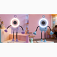 🌀 50% RABATT! 🎁 Flexibler Roboter-Tischventilator mit LED-Licht – 360° ausrichtbar & leise – Perfekt für Kinderzimmer, Schreibtisch oder Reisen – kühle Brise mit niedlichem Design 🤖
