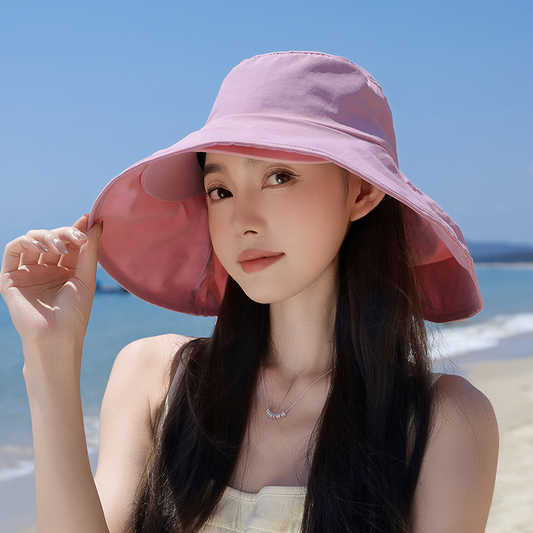 👒 50% RABATT! ☀️ Ultimativer Rundum-Sonnenschutz – Weite Krempe, UV-Schutz & Ideal Für Wandern, Angeln Oder Tage Am Strand 🏖️