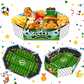 ⚽ 50% RABATT! 🍿 3-teiliges Snack-Set "Fußballstadion" – Ideale Portionsgröße, Perfekt Für Filmabende, Partys & Snacks Zwischen Durch 🏟️