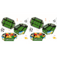 ⚽ 50% RABATT! 🍿 3-teiliges Snack-Set "Fußballstadion" – Ideale Portionsgröße, Perfekt Für Filmabende, Partys & Snacks Zwischen Durch 🏟️