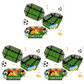 ⚽ 50% RABATT! 🍿 3-teiliges Snack-Set "Fußballstadion" – Ideale Portionsgröße, Perfekt Für Filmabende, Partys & Snacks Zwischen Durch 🏟️