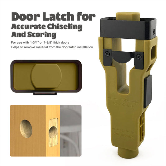 🚪 50% RABATT! 🔧 Professionelles Montagewerkzeug für Türfallen – Präzise Installation, einfache Handhabung & perfekte Passform – Ideal für Türen im ganzen Haus 🏡