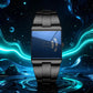 ⌚ 50% RABATT! 💼 Herren-Quarzarmbanduhr – Quadratisches Design, Edelstahl & wasserdicht – Modern & vielseitig für Alltag & Business ✨